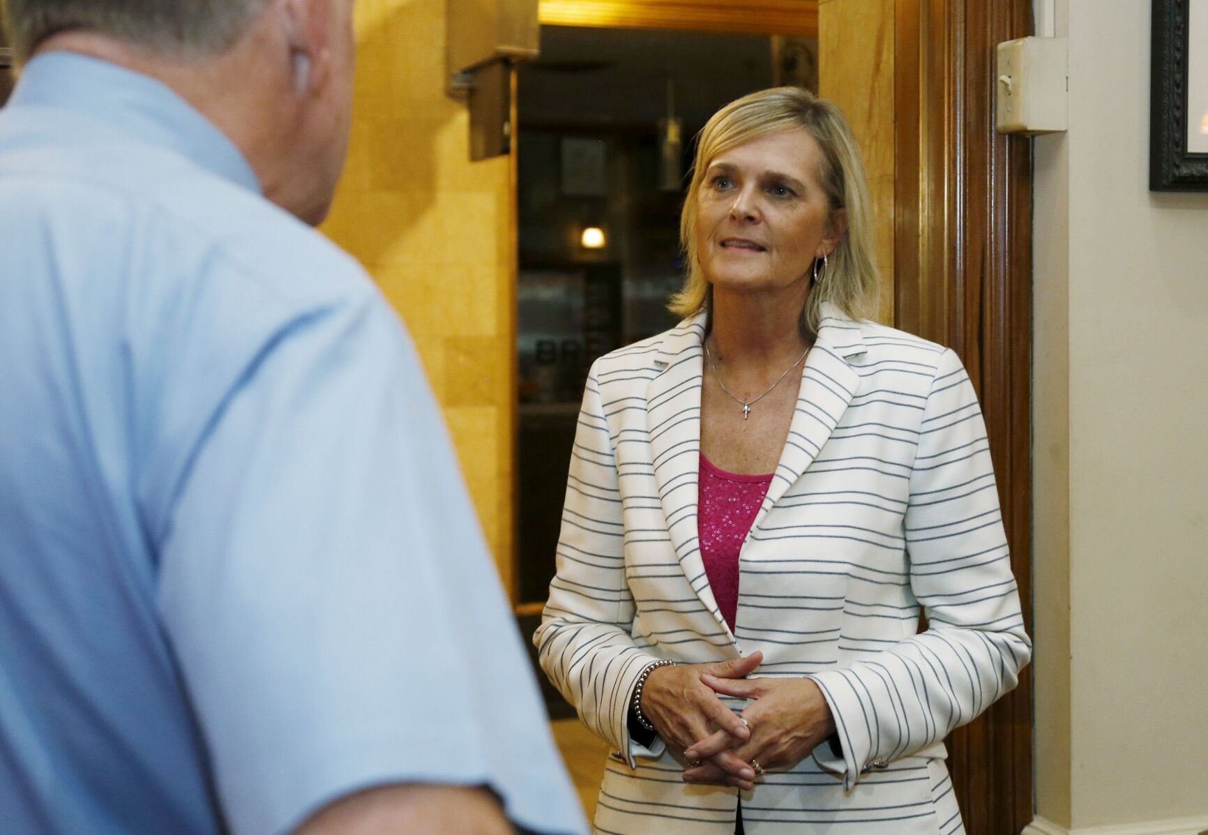 State superintendent candidate April Grace says experience matters